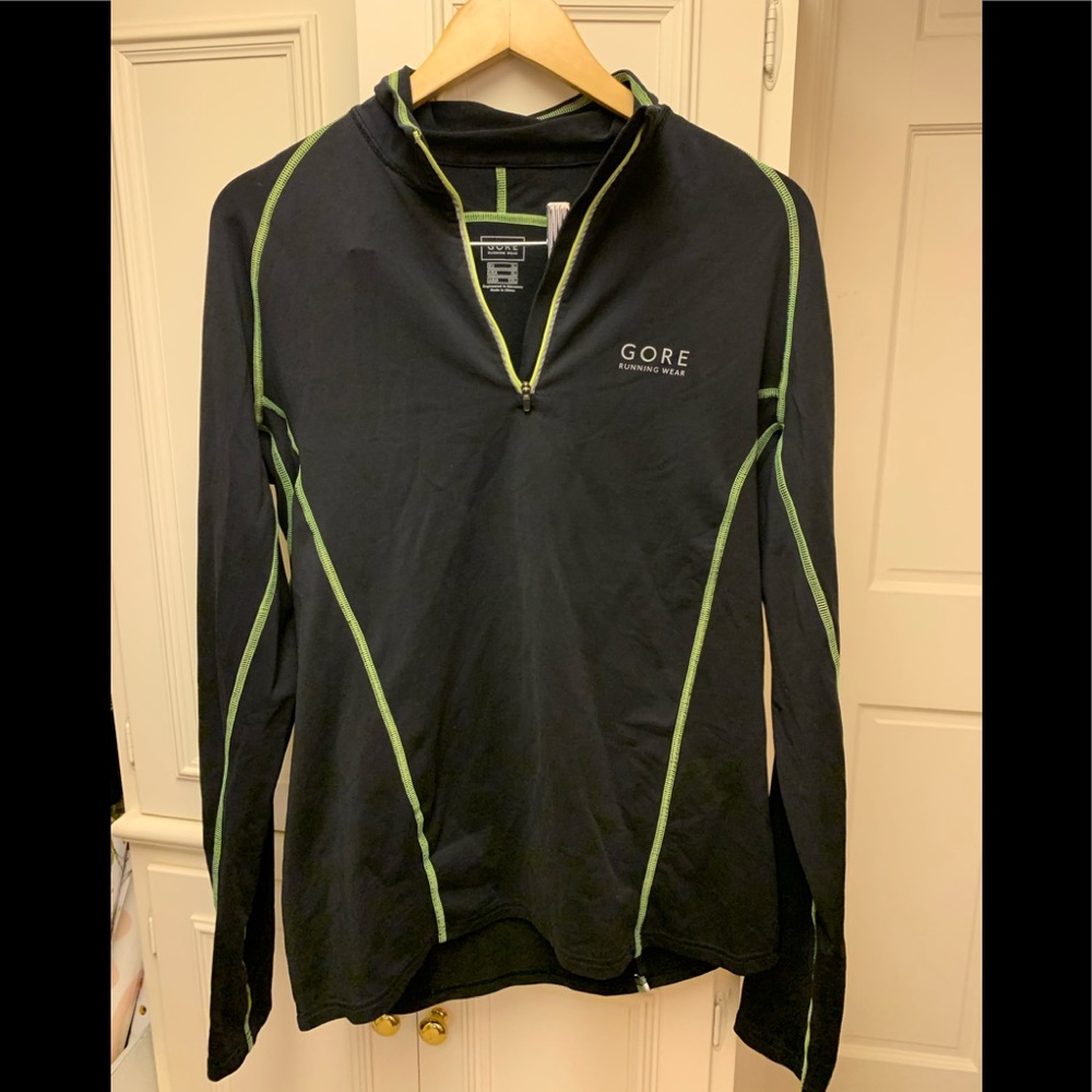 Gore running wear half zip